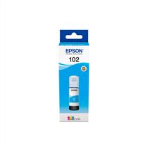 Inkjet printing | Epson 102 EcoTank Cyan ink bottle | In Stock | Quzo UK