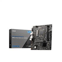 MSI  | MSI PRO H610M-G motherboard Intel H610 LGA 1700 micro ATX