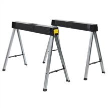 Top Brands | Stanley Fold-Up Sawhorse (Twin Pack) | In Stock | Quzo UK