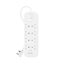 Belkin SRB004af2M White 8 AC outlet(s) 2 m | In Stock