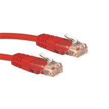 Cables Direct | Cables Direct 10m Cat5e networking cable Red U/UTP (UTP)