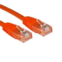 Cables Direct UTP Cat6 5m networking cable Orange U/UTP (UTP)