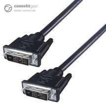 Dvi Cables | connektgear 3m DVID Monitor Connector Cable  Male to Male  18+1 Single