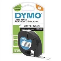 Dymo 12mm LetraTAG Plastic tape | DYMO 12mm LetraTAG Plastic tape, Polyester, Belgium, 4 m, 1 pc(s), 22