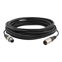 Audio Cables | Kramer Electronics C-XLQM/XLQF-15 audio cable 4.6 m XLR (3-pin) Black