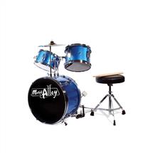 Musical Instruments & DJ | PDT Music Alley 3 Piece Jr Drum Kit Blue | Quzo UK