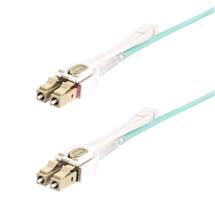 Fibre OpTic Cables | StarTech.com 5m (15ft) LC to LC (UPC) OM4 Multimode Fiber Optic Cable