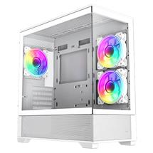 PC Cases | GameMax Vista Micro ATX Gaming Case w/ Glass Side & Front, Mesh