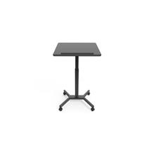 Height Adjustable Mobile Lectern / Table BLACK | In Stock