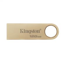 Gold | Kingston Technology DataTraveler 128GB 220MB/s Metal USB 3.2 Gen 1 SE9