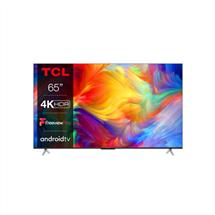 TCL 65P638K TV 165.1 cm (65") 4K Ultra HD Smart TV WiFi Aluminium,