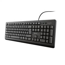 Trust TK-150 keyboard Universal USB QWERTY Spanish Black