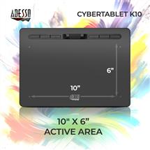 Top Brands | Adesso 10 x 6 Graphic Tablet | In Stock | Quzo UK