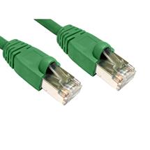 Cables Direct | Cables Direct B6ST-710G networking cable Green 10 m Cat6 F/UTP (FTP)