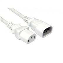CABLES DIRECT Power Cables | Cables Direct RB-315-WH power cable White 5 m IEC C13 IEC C14