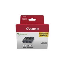 Original | Canon 1509B028 ink cartridge 3 pc(s) Original Black