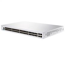 1U | Cisco Business CBS25048T4X Smart Switch | 48 Port GE |4x10G SFP+ |