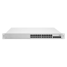 Cisco Meraki MS225-24P L2 Stck Cld-Mngd 24x GigE 370W PoE Switch