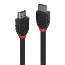 Top Brands | Lindy 0.5m 8K60Hz HDMI Cable, Black Line | In Stock