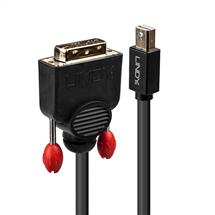 Lindy 2m Mini DisplayPort to DVI Cable, Black | Quzo UK