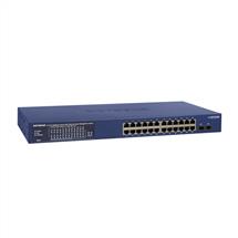 24 Port Gigabit Switch | NETGEAR GS724TP300EUS network switch Managed L2/L3/L4 Gigabit Ethernet