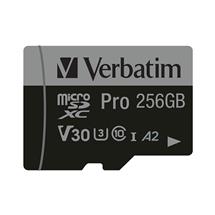 Verbatim Pro U3 256GB Micro SDXC Card | Quzo UK