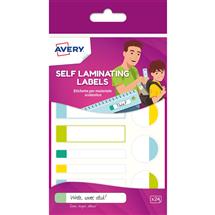 Avery APBAS24UK selfadhesive label Rectangle Permanent Multicolour 24