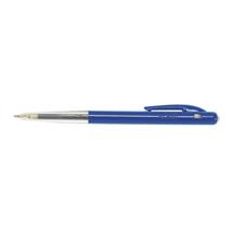 Blue, Transparent | BIC M10 clic Blue Clip-on retractable ballpoint pen Medium 50 pc(s)