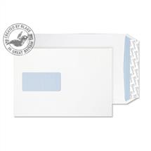 Blake Pocket Window Peel and Seal Ultra White Wove C5 120gsm (Pack