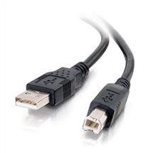 C2G 2m USB 2.0 A/B Cable - Black (6.6 ft) | In Stock