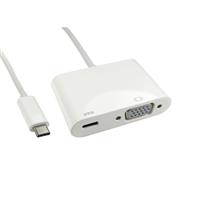 CABLES DIRECT Cables | Cables Direct USB3C-VGACAB-WPD White | In Stock | Quzo UK