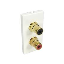 Cables Direct | Cables Direct AV-MOD2RCA socket-outlet 2 x RCA White