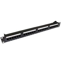 Cables Direct | Cables Direct 24 port Cat5e patch panel 1U | In Stock
