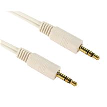 CABLES DIRECT Audio Cables | Cables Direct 3.5 mm - 3.5 mm 20m audio cable 3.5mm White