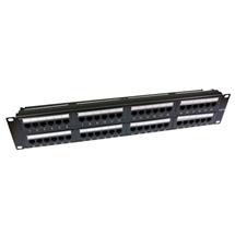 Cables Direct 48 port Cat5e patch panel 2U | In Stock