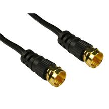 Cables | Cables Direct Coaxial F 20m coaxial cable Black | In Stock
