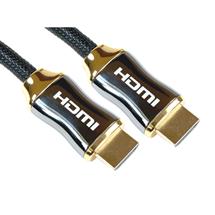 Black, Gold | Cables Direct HDMI/HDMI M/M 1m HDMI cable HDMI Type A (Standard)