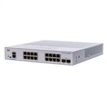 16 Port Gigabit Switch | Cisco Business CBS35016TE2G Managed Switch | 16 Port GE | Ext PS |
