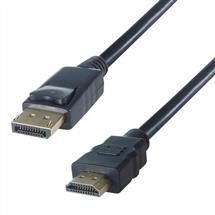 Groupgear | connektgear 1m DisplayPort to HDMI Connector Cable  Male to Male Gold
