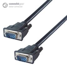 connektgear 1m VGA Monitor Connector Cable  Male to Male  Fully