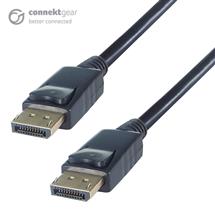 Displayport Cables | connektgear 2m V1.2 4K DisplayPort Connector Cable  Male to Male Gold