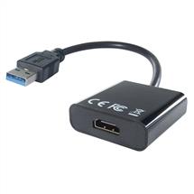 Groupgear | connektgear USB 3 to HDMI Adapter A Male to HDMI Female
