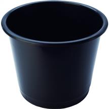 Deflecto CP025YTBLK waste container Polypropylene (PP) Black