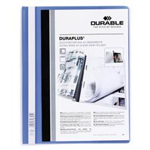 Durable DURAPLUS report cover Blue, Transparent | In Stock