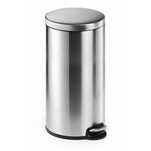 Durable Pedal bin stainless steel 30L round | Quzo UK