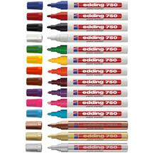 Paint Markers | Edding 750 Silver 10 pc(s) | In Stock | Quzo UK