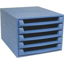 Forever | Exacompta 221101D desk tray/organizer Polypropylene (PP) Blue
