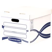 ValueX | Fellowes 4460801 storage box Rectangular Paper Blue, White