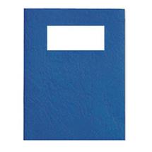 Binding Covers | GBC LeatherGrain Binding Covers 250gsm with window A4 Blue (50)