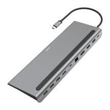 Anthracite | Hama 00200100 laptop dock/port replicator USB 3.2 Gen 1 (3.1 Gen 1)